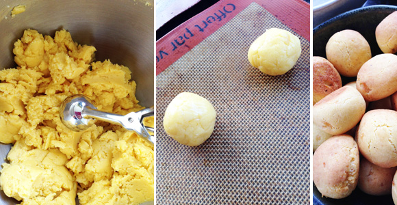 Petits pains au fromage - Pao de queijo