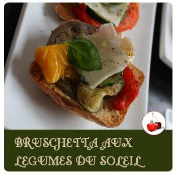 bruschetta aux légumes