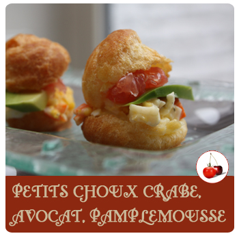 petit chou crabe et pamplemousse