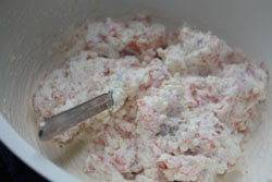 Concliclioni saumon ricotta