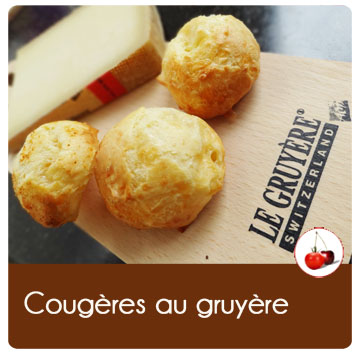 Gougères au gruyère