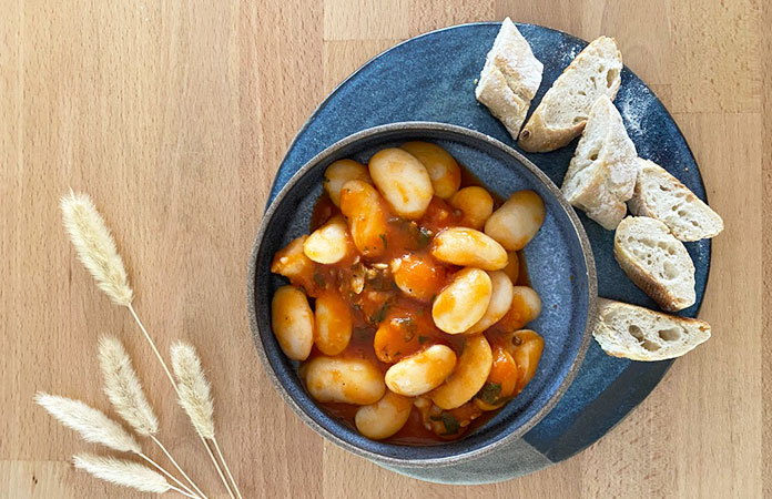 Haricots Blancs et Sauce Tomate : Une Délicieuse Recette Maison