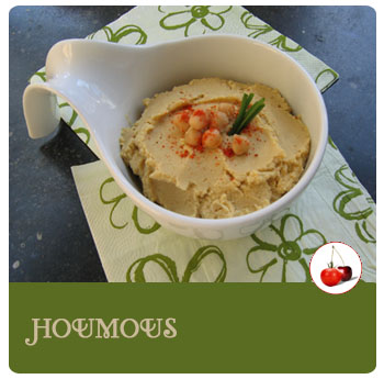 HOUMOUS, purée de pois chiches