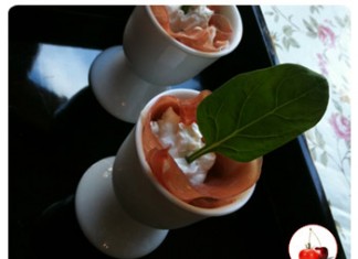 Mousse de chèvre au Serrano
