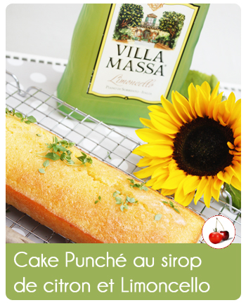 cake punch au sirop de citron et limoncello