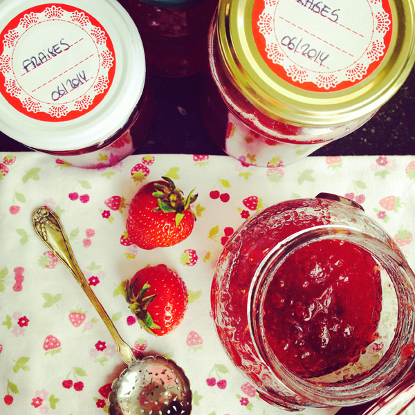 Confiture de fraises - Tomate-Cerise