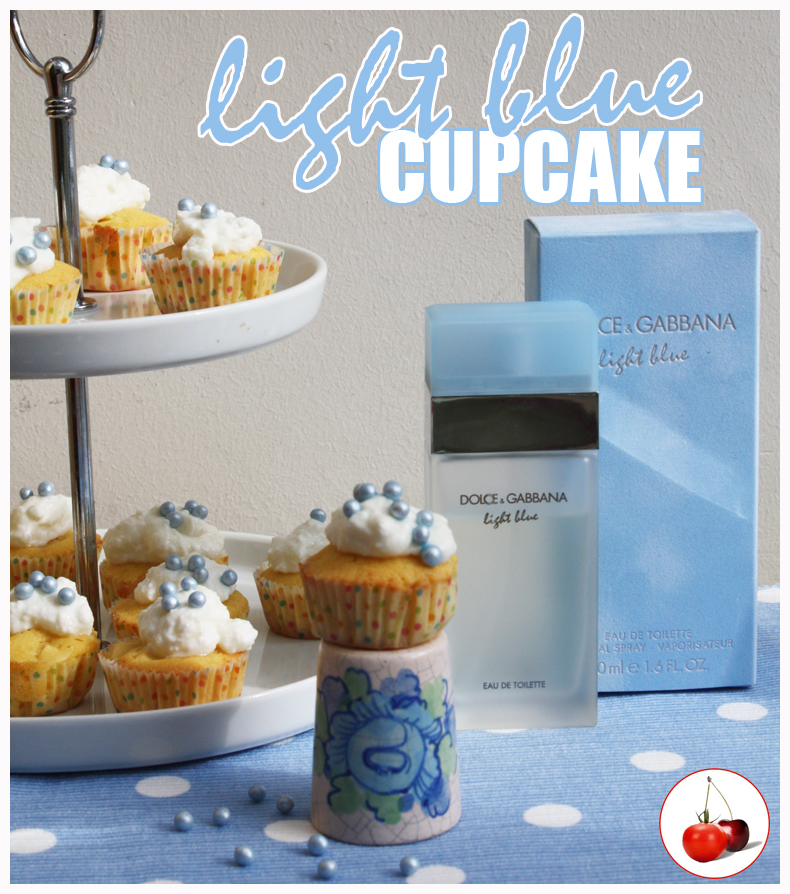 Light Blue cupcake