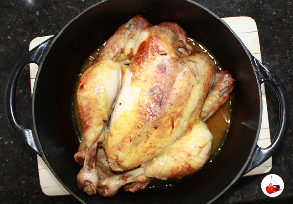 Poulet en cocotte pomme curry