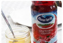 Vinaigrette au jus de cranberries