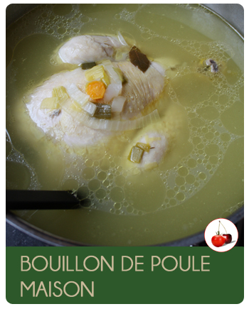 Bouillon de poule maison