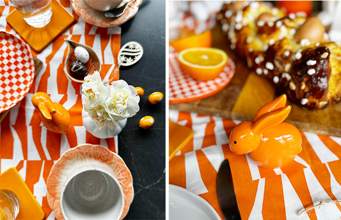 Brioche de Pâques aux oeufs et sucre perlé