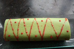 Buche verte pistache