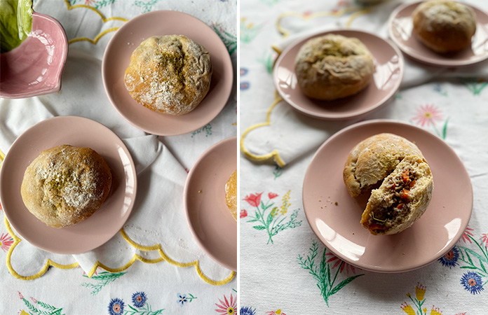 Buns au bœuf | Petits pains à la viande