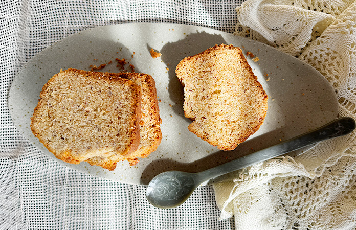 Cake miel et noisettes recette tomate cerise