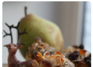 Cake aux poires granola