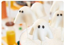 Cake pop fantôme recette halloween
