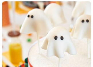 Cake pop fantôme recette halloween