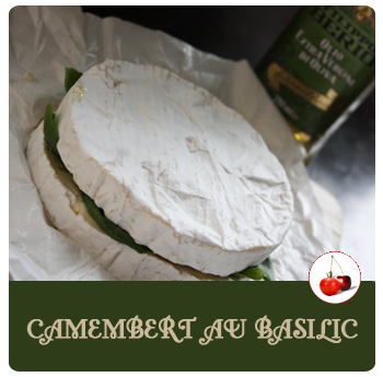 Camembert au basilic