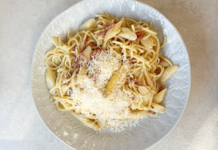 carbonara aux asperges