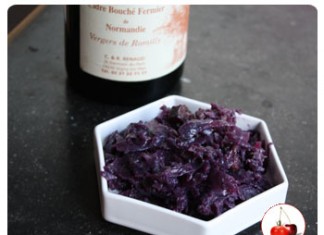 Choux rouge au cidre