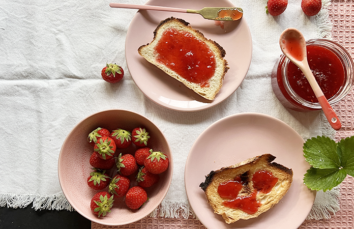 Confiture de fraises grand-mère 