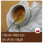 crème brulée de foie gras