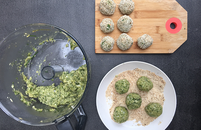 Croquettes de poulet aux herbes