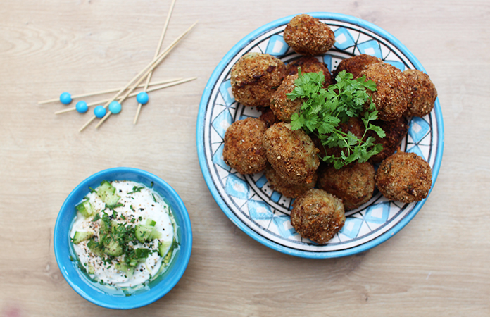 Croquettes de poulet aux herbes