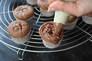 Cupcake au chocolat