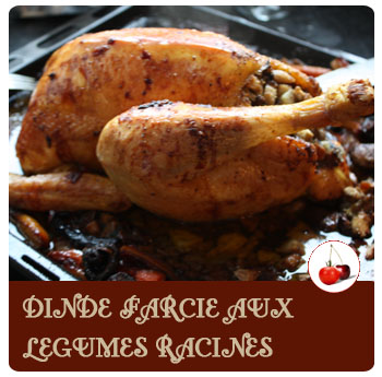 dinde-legumes-racines Dinde farcie aux légumes racines - Recette de Noël
