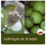 espuma de pomme