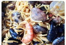 La fideua | Comme un risotto de petits spaghettis