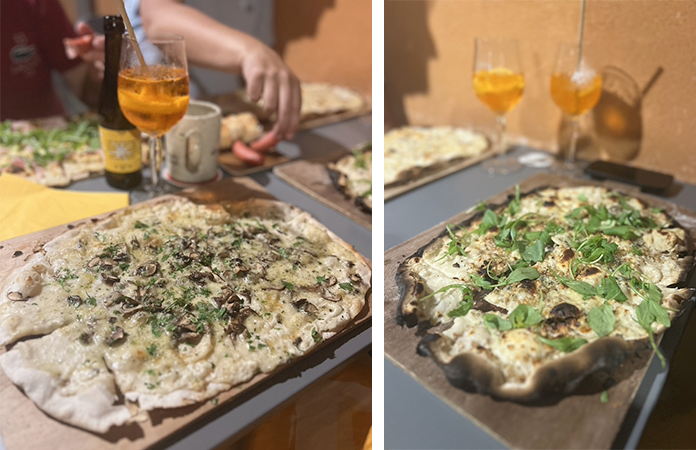 Tarte flambée Flammekeuche 