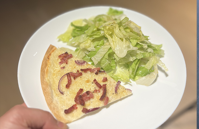 Flammekeuche salade