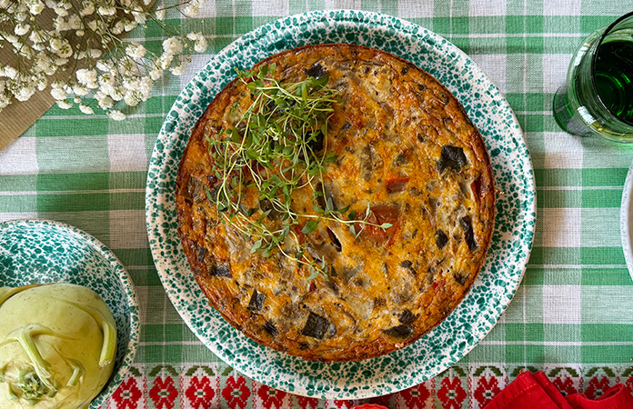 Gâteau à la ratatouille