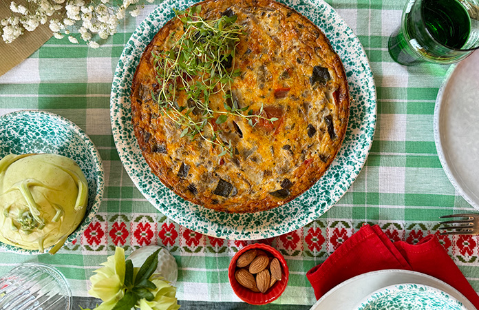 Flan aux légumes du soleil 