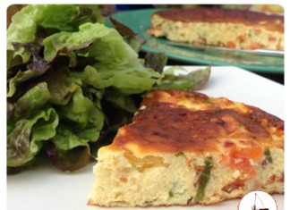 Frittata de tomates - Omelette cuite au four