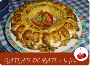 Gâteau de pâte à la feta