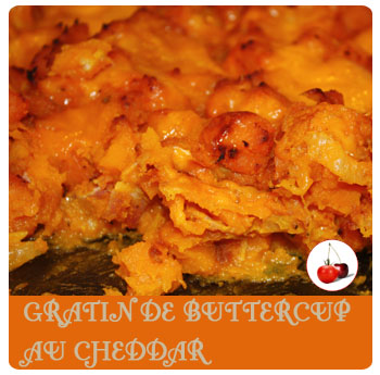 Gratin de buttercup au cheddar | Une recette de courge