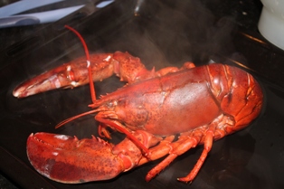 La cuisson du homard pas à pas