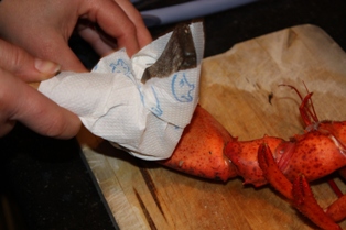 La cuisson du homard pas à pas