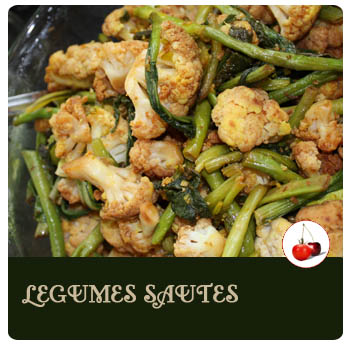 Légumes sautés au curry