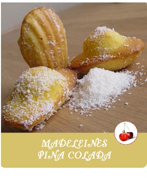 Madeleine pina colada