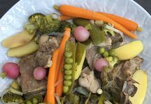 Navarin d'agneau aux légumes printaniers