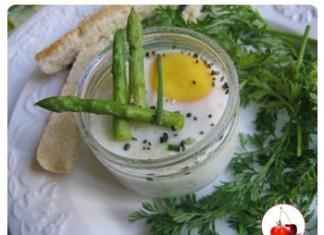 oeuf cocotte aux asperges