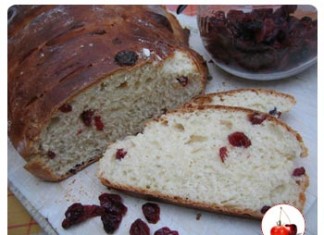Pain brioche aux cranberries | Une recette de pain