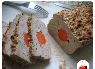 Pain de viande coeur de carotte