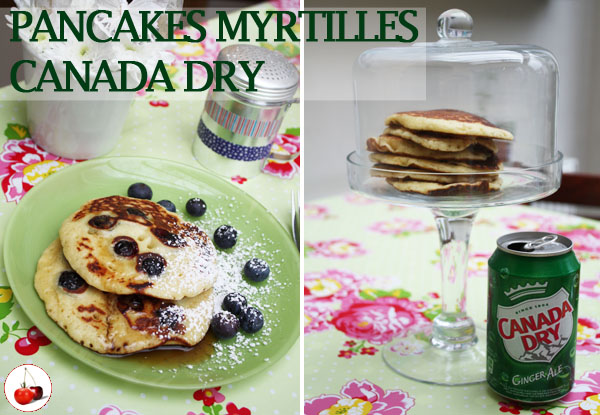 PANCAKES MYRTILLES CANADA DRY