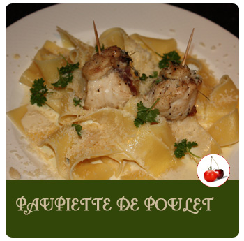 Paupiette de poulet