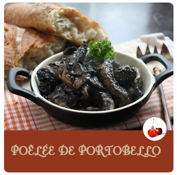 Poêlée de Portobello